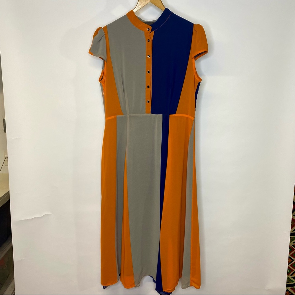 Gyalwana color block dress